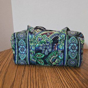 Vera Bradley Mini Duffle Bag (11"X5"X5") Blue Rhapsody
